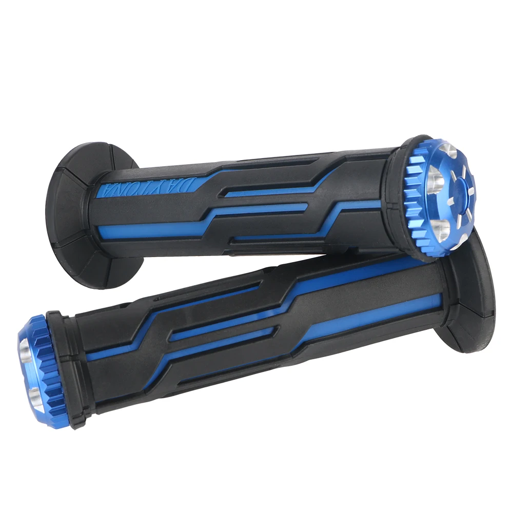 Motorcycle Accessories Handlebar Grips Soft Ergonomics 1 Pair Anti Slip Durable Lockable Shockproof Durable Skid-Proof