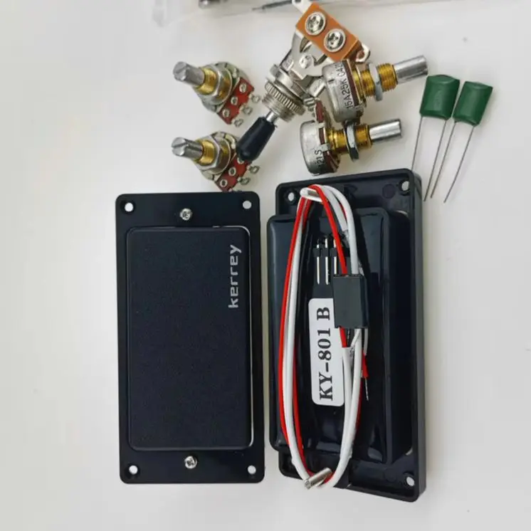 Best Offer Active pickup Humbucker Electric Guitar Pickups Active 9V battery power supply