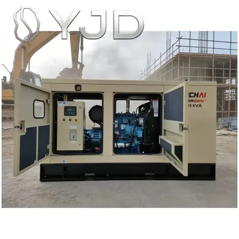 YJD Hot Sale Global Power Yangdong 100KVA/80KVA/50KVA Silent Diesel Generator Set Open Frame ATS 50Hz 1800RPM 24V DC Electric