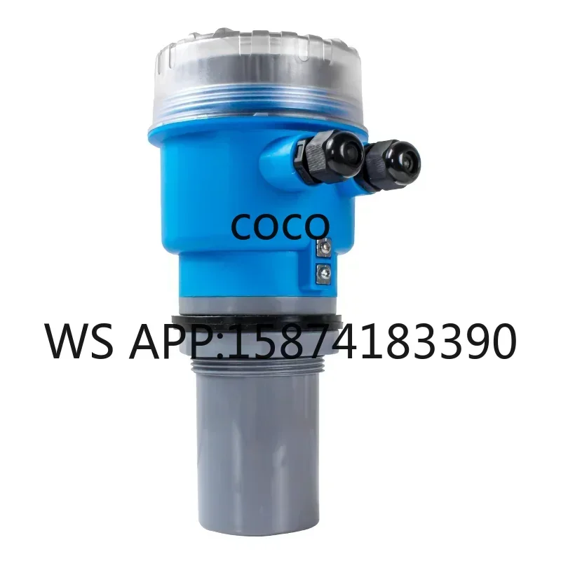 Industrial Acid Tank Ultrasonic Liquid Level Transmitter High Precision OEM Custom Ultrasonic Level Meter Sensor