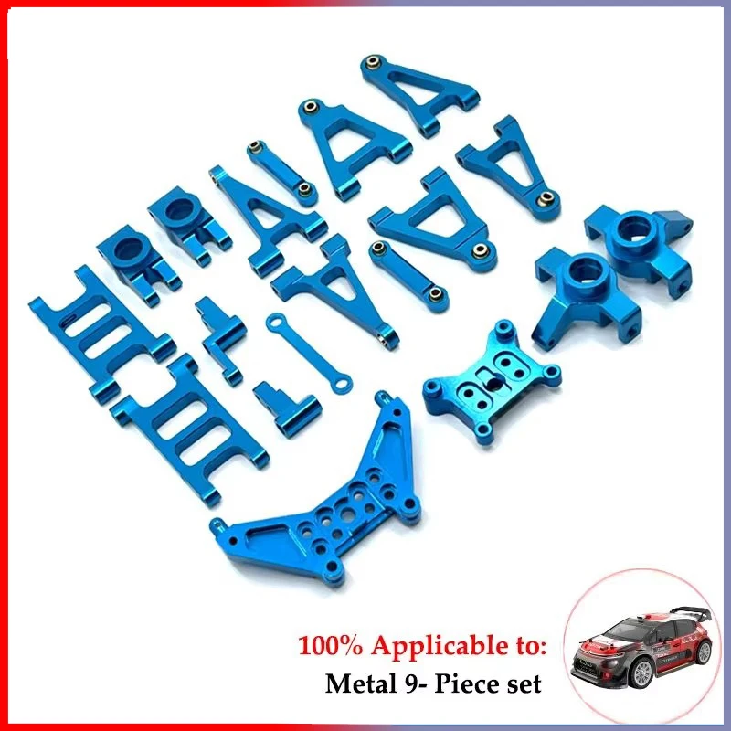 Mjx Hyper Go 1/14 14301 14302 14303 Upgrade Parts Metal Vulnerable Parts Set for  Rc Car CNC Aluminum Accessories