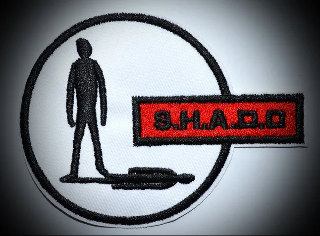 UFO - SHADO Crew Uniform Embroidered 10*7.5cm Iron on Patch, Gerry Anderson - S.H.A.D.O.