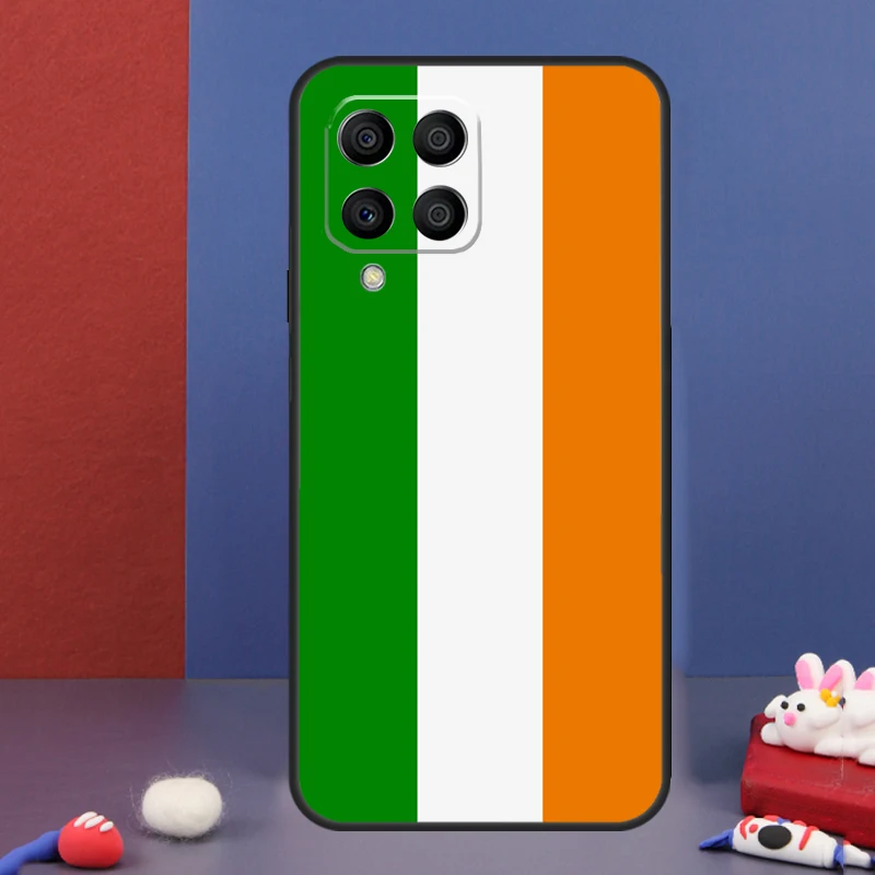 Irish Passport Ireland Flag Case For Samsung Galaxy M52 M32 M12 M53 M33 M13 M23 M21 M31 M51 M20 M14 M34 M54 M30s Coque