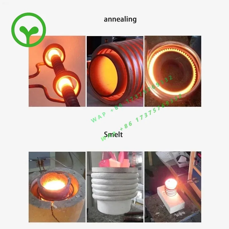 【Best-selling】Induction Heating Machine Quenching Equipment Heat Treatment Induction Heating Annealing Welding 220v15kw