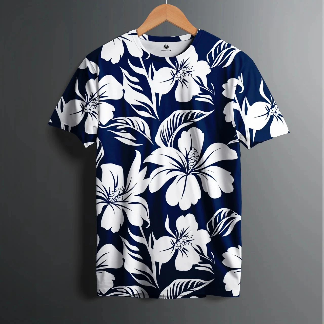 Floral Print Super Stretch Casual Short-sleeved Men's Daily Party Home Social T-shirt Street Fashion 2025 Graphic T Shirts Y2k