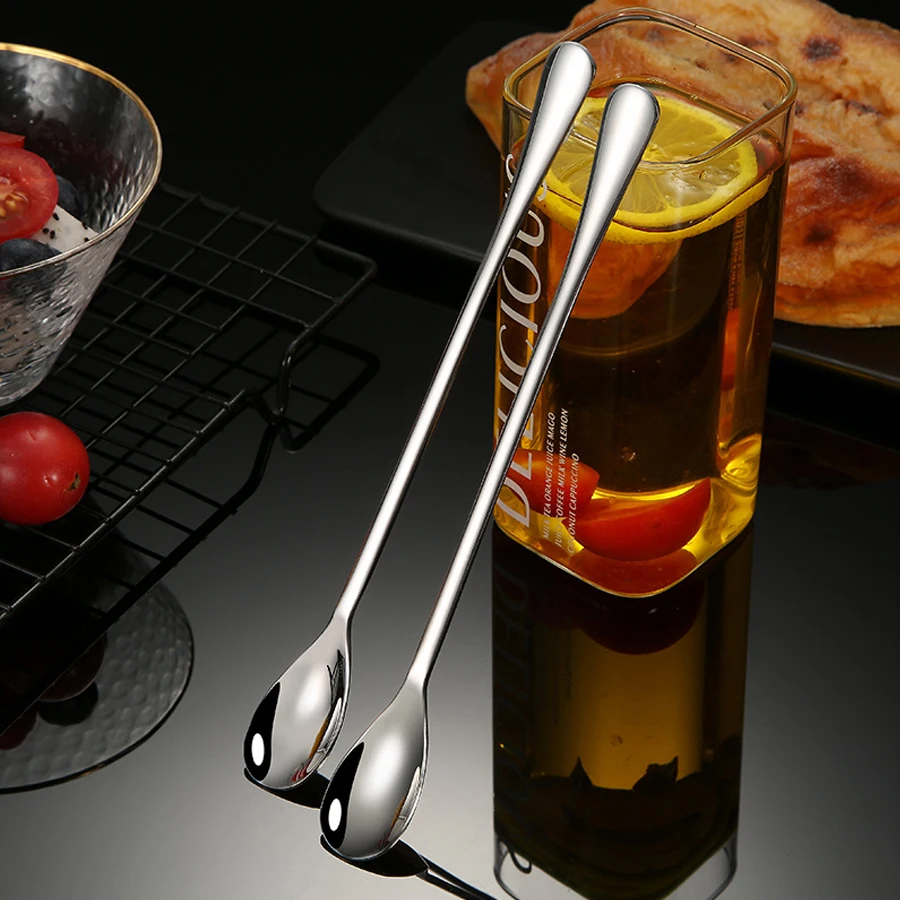 

Ложки с длинной ручкой, 7,8 дюйма/19,5 см, 12 шт.