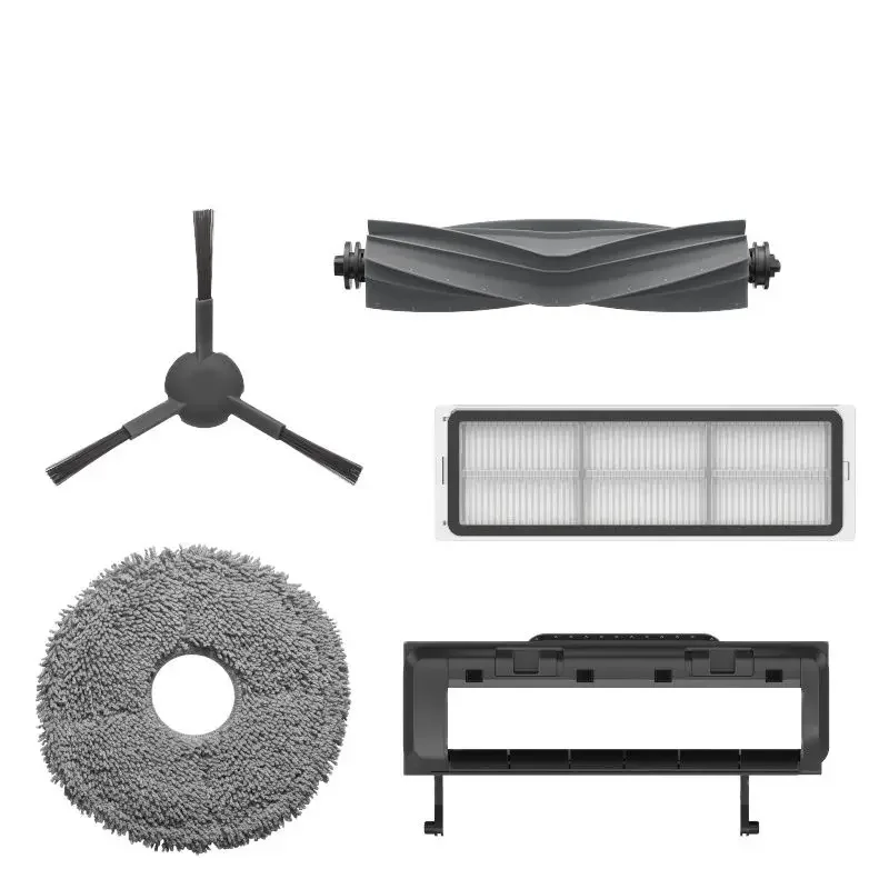 XIAOMI MIJIA Omni Cleaner Original Accessories Parts, Main Brush/Side Brush/Cover/Filter/Detergent/Rag