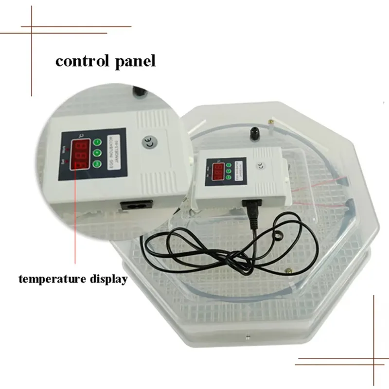 Cheap Price 98% Hatching Rate Automatic Egg Small-sized Incubator  Incubator of 60 Eggs Farm School Lab Use