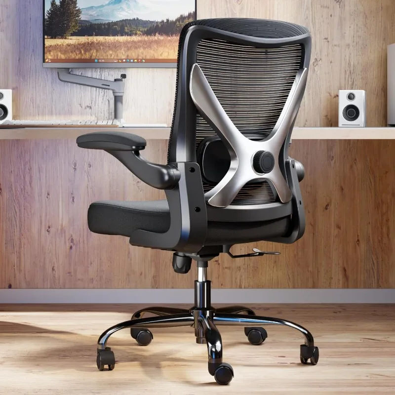 Office Chair - X-Shaped Computer Desk Chair Comfy, Gaming Chair, Office Chair with Lumbar Support, Mesh Office Chairs,