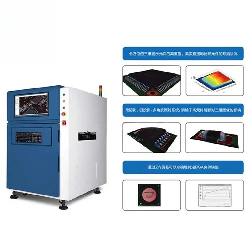 SMT Production Line Edge Series Automated Optical Inspection Systems 3D AOI Machine