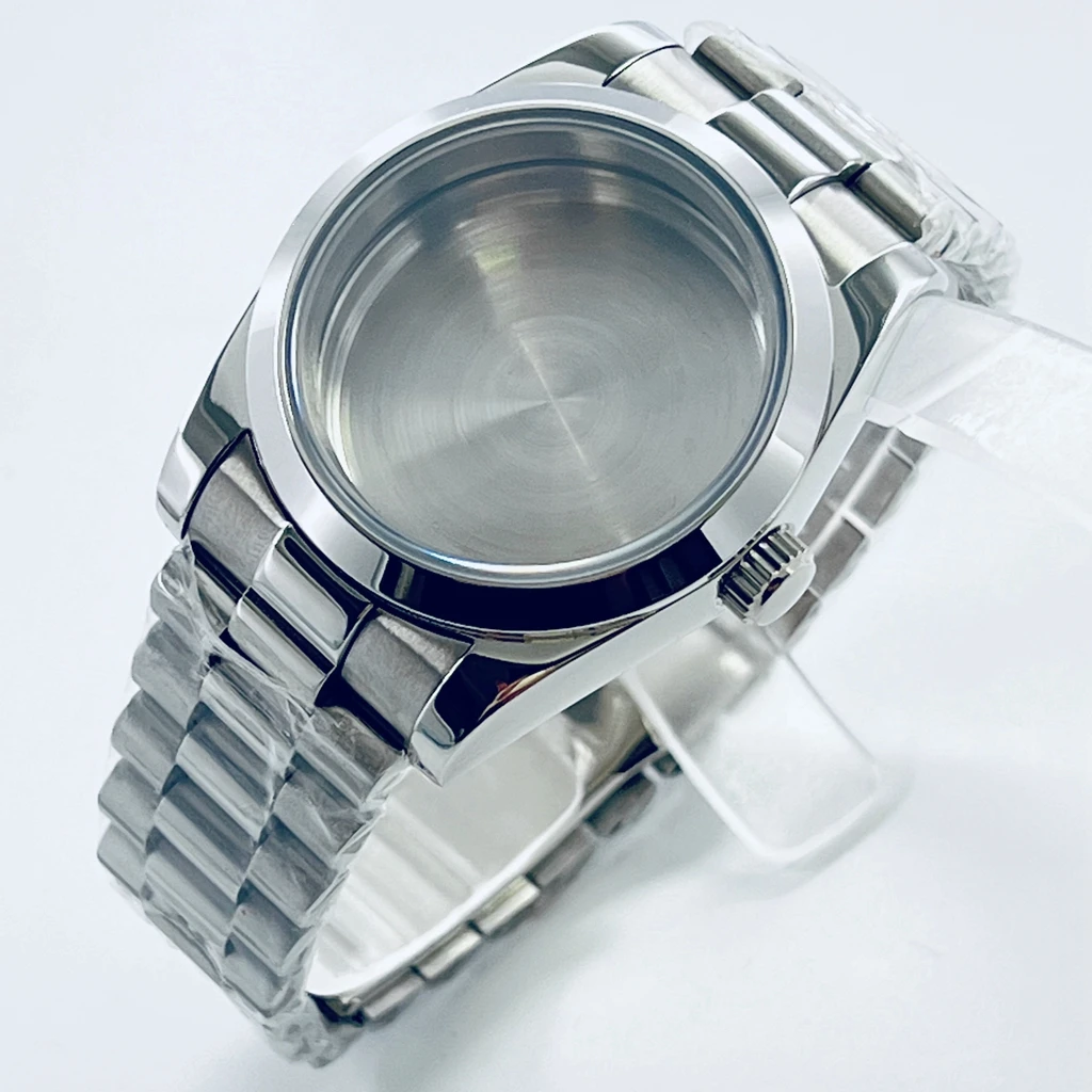 36mm 40mm NH34 NH35 NH36 NH38 ETA2824 PT5000 Watch Case Waterproof Sapphire Crysta