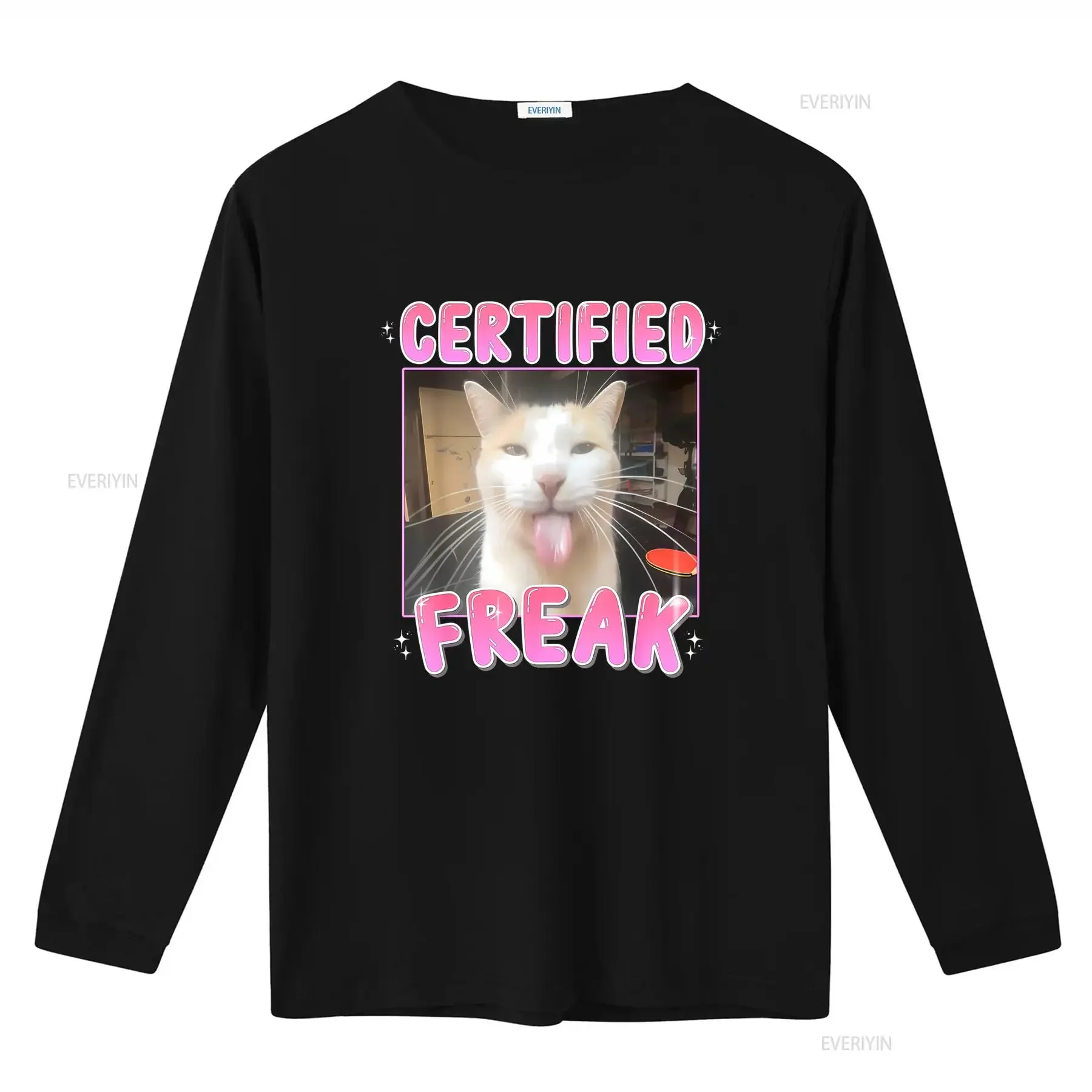 CERTIFIED FREAK s T Shirt for Fashion  vintage Washed Slightly Soft streetwear Casual graphic fashion Unisex Breathable