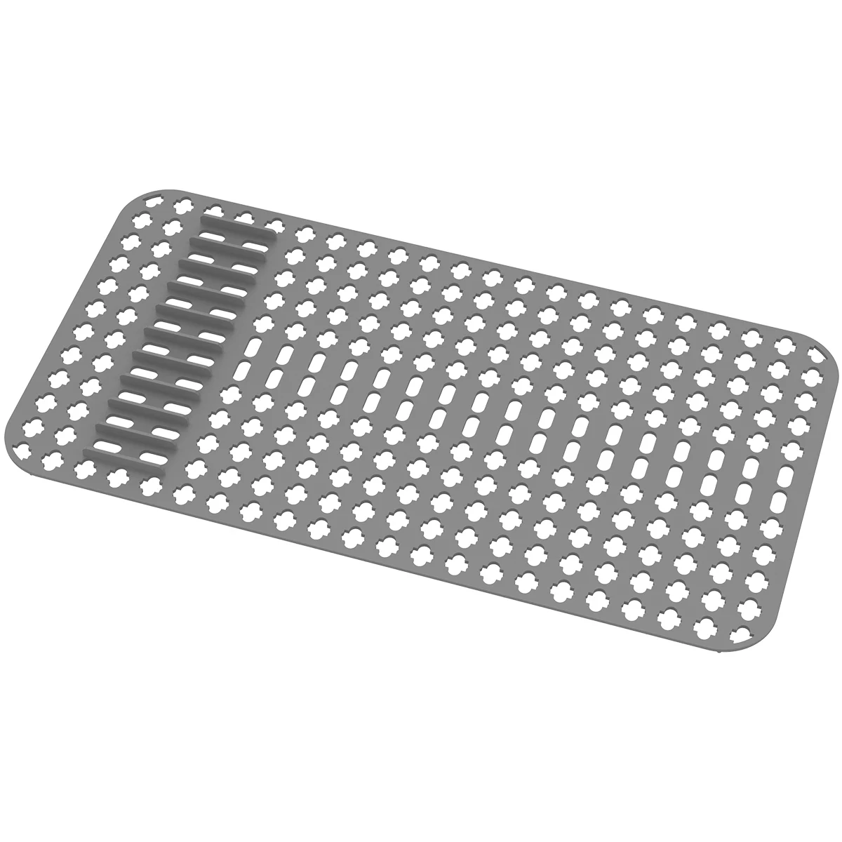 

Силиконовая противоскользящая подушка для раковины, защитная накладка, многофункциональная кухонная дренажная накладка, которую можно разрезать и повторно используть защитную накладку