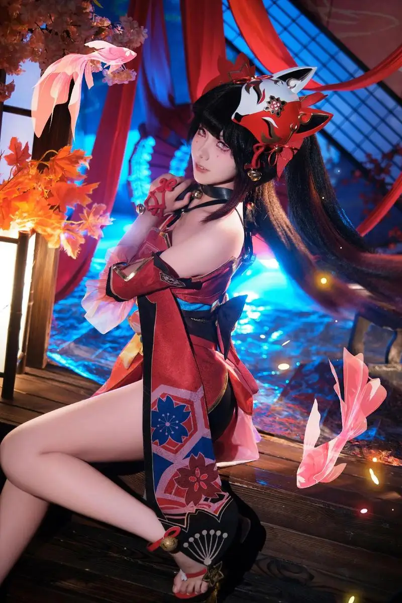 Sparkle Cosplay Costume for Women, Full Set, Mask, Wig, Dress, Role Play Outfit, Halloween, Carnival, Anime Game, Party