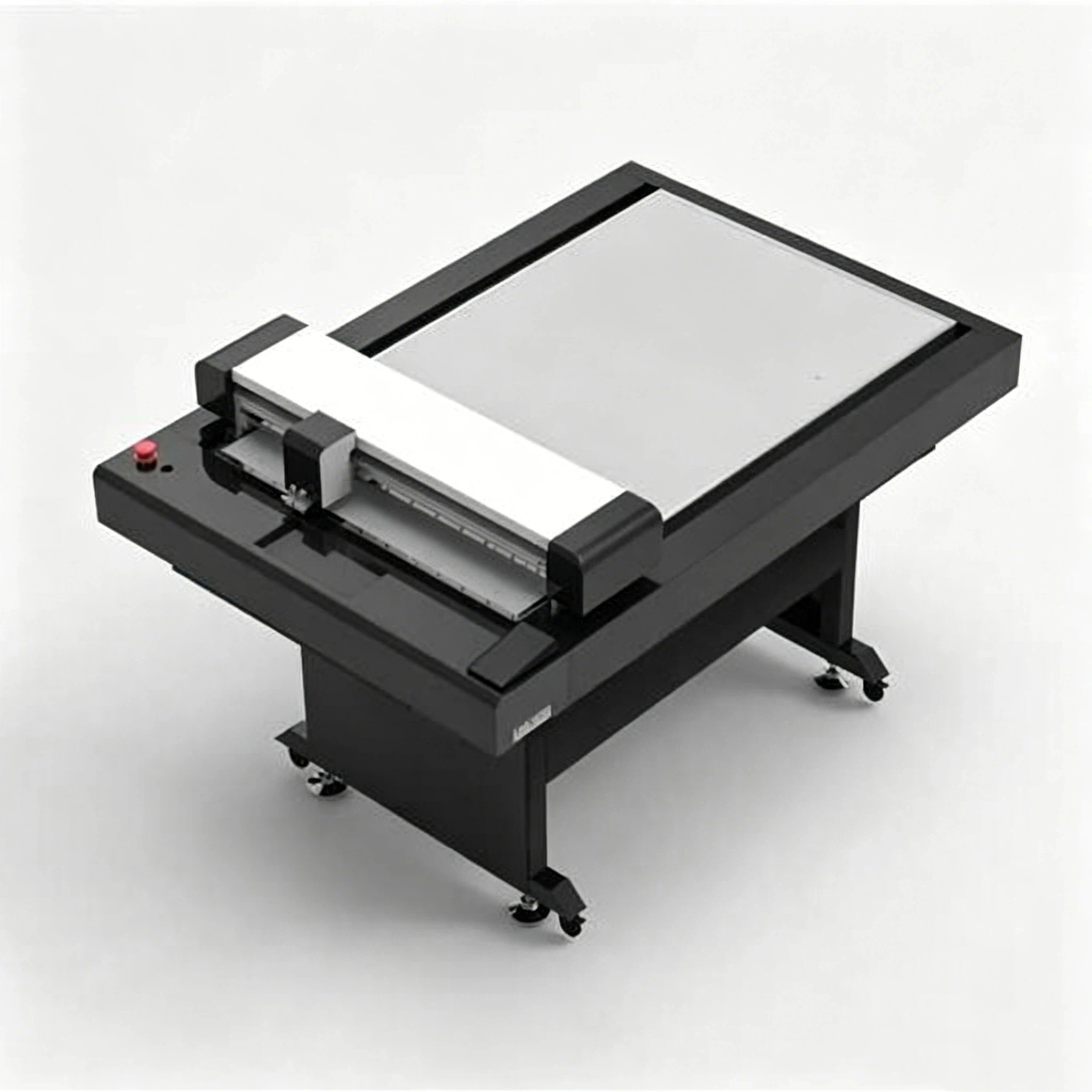 Automatic Dual Head Flatbed Cutting Plotter, Digital Sample Cutter with Vacuum Adsorption for Corrugated Packaging Box