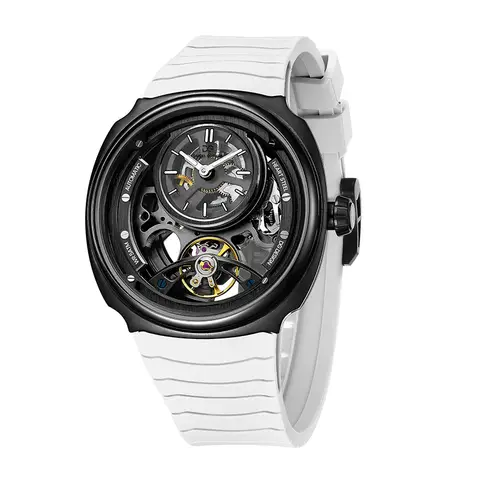DANIEL GORMAN High Quality Men's Automatic Watch with Stylish Sports Silicone Strap 5 ATM Luminous Waterproof Mechanical Watches