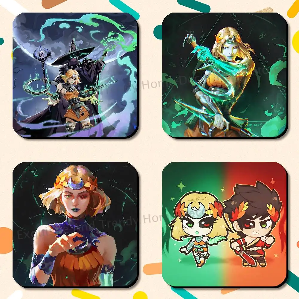 Z-Zagreus M-Melinoe Hades Cute Cartoon Anime Refrigerator Magnets Soft Magnetic Heat Transfer Refrigerator Magnets Gift