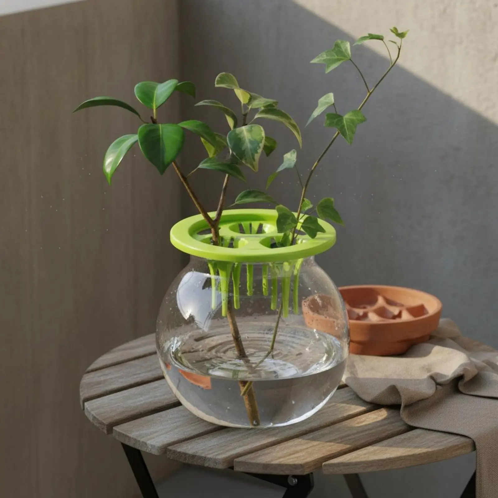 

Hydroponic Pot Insert Promotes Root Growth Multi-Hole Plant Holder Insert Hydroponic Planting Lid Long-Lasting PP Plastic