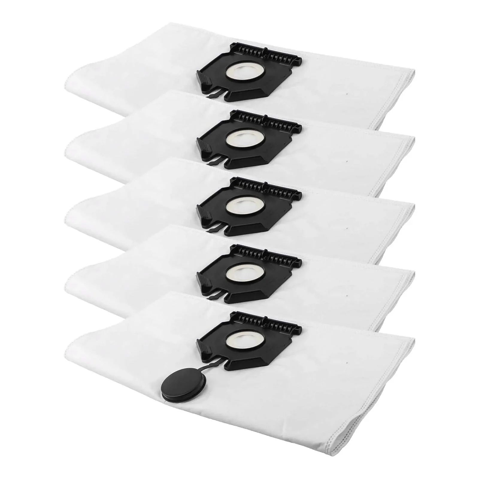 5pcs Vacuum Cleaner Bags Compatible with For Karcher 2 889 154 0 NT 30 30L 30 L Vacuum Cleaner Replacement Dust Bags