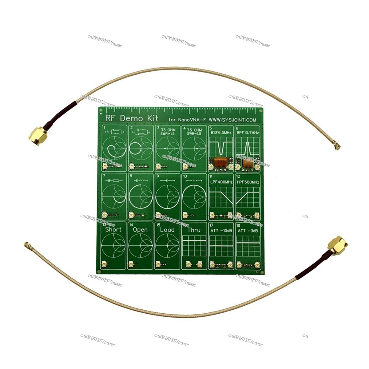 Efficient RF Control: RF Demonstration Kit NanoVNA-F