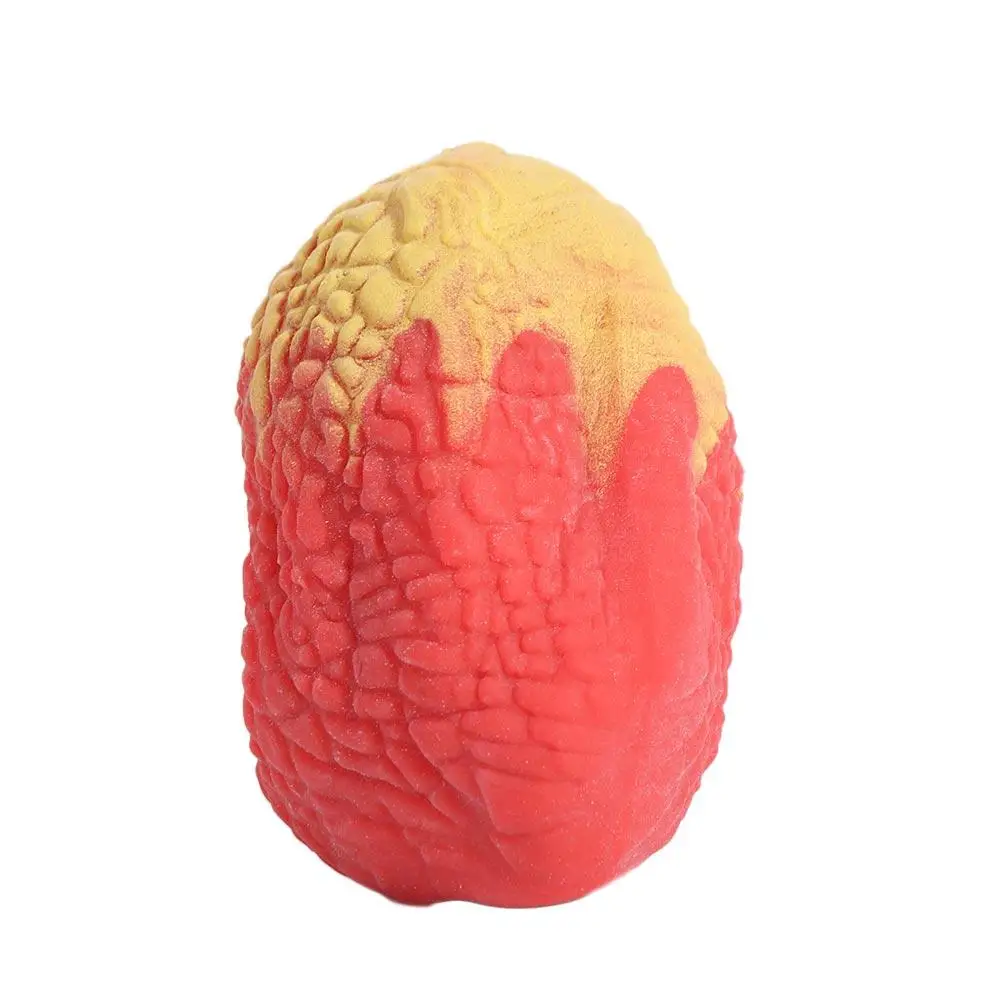 TPR Simulation Flip Dinosaur Eggs Toy Pinch Kneading Flipable Flip Dinosaur Egg Model Interactive Games Novelty