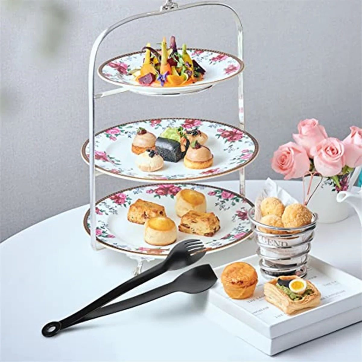 1 шт., щипцы для еды из нержавеющей стали, зажим для сахара, зажим для салата, хлеба, кофейный кубик льда, маленький зажим, зажимы для чая, кухонные инструменты для кухни