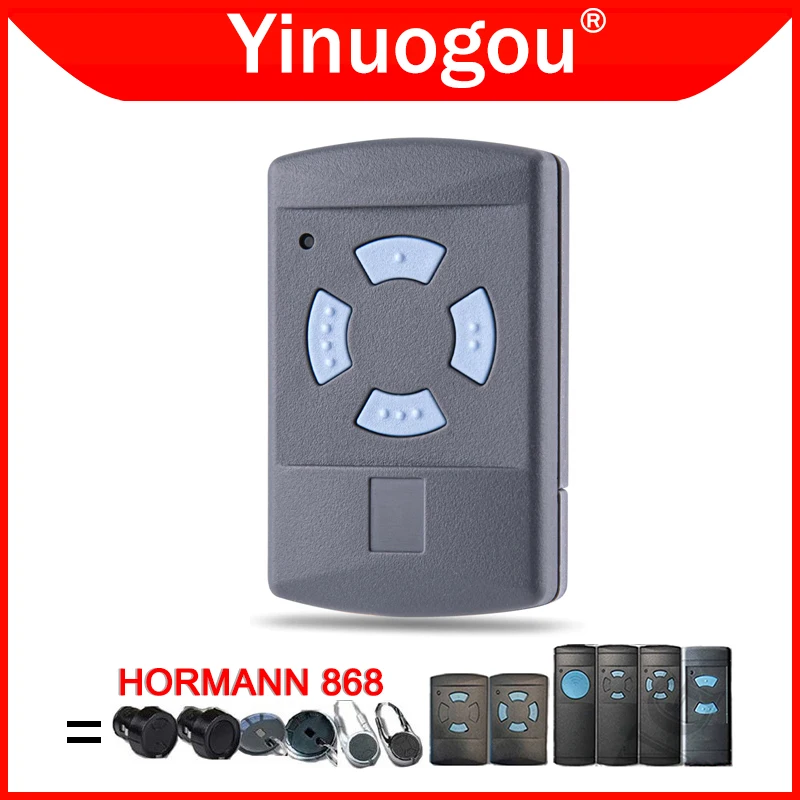 

HORMANN HSM2 HSM4 HSE2 HSE4 HS1 HS2 HS4 HSZ1 HSZ2 HSD2 HSP4 868 MHz Garage Door Remote Control Duplicator Gate Opener 868.35MHz