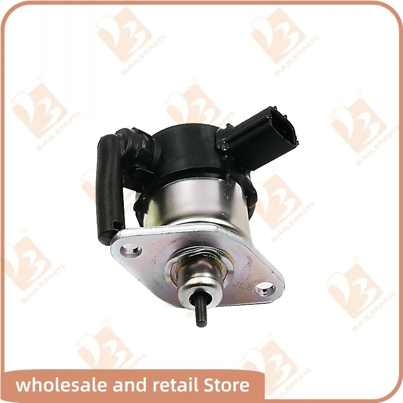 1C010-60015 Fuel Shut Off Solenoid 12V For Kubota 1C010-60016 1C010-60017 1C010-60010 1C010-60013 1C010-60014 V3300 V3600 Engine