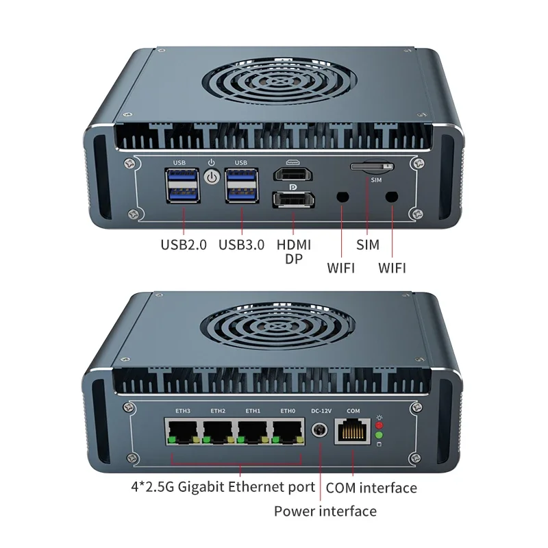 G31F Intel Celeron N5105 Firewall Appliance Mini PC ESXI AES-IN 2.5G Router VPN Server Pfsense Debian Ubuntu