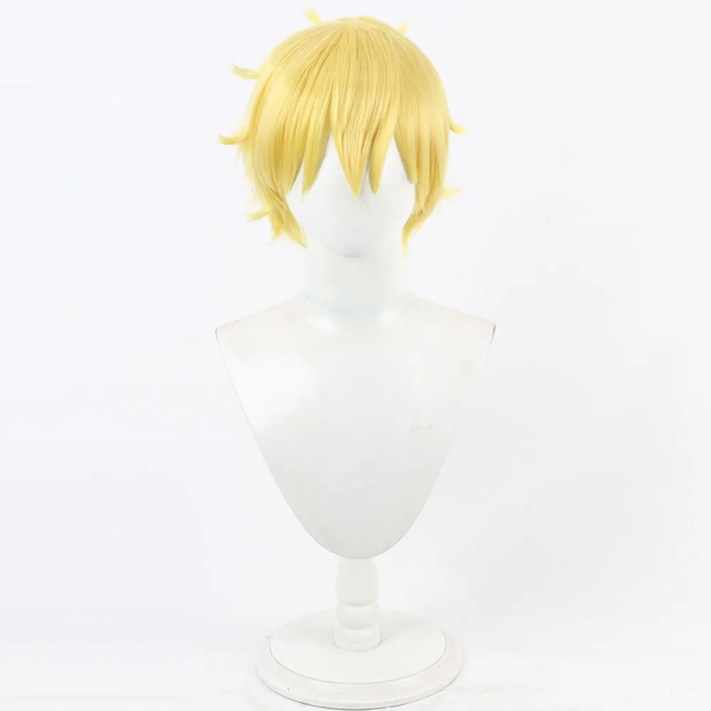 Detective Pet Jett Cosplay Wig Pretty Cure Anime Role Play Yellow Hair