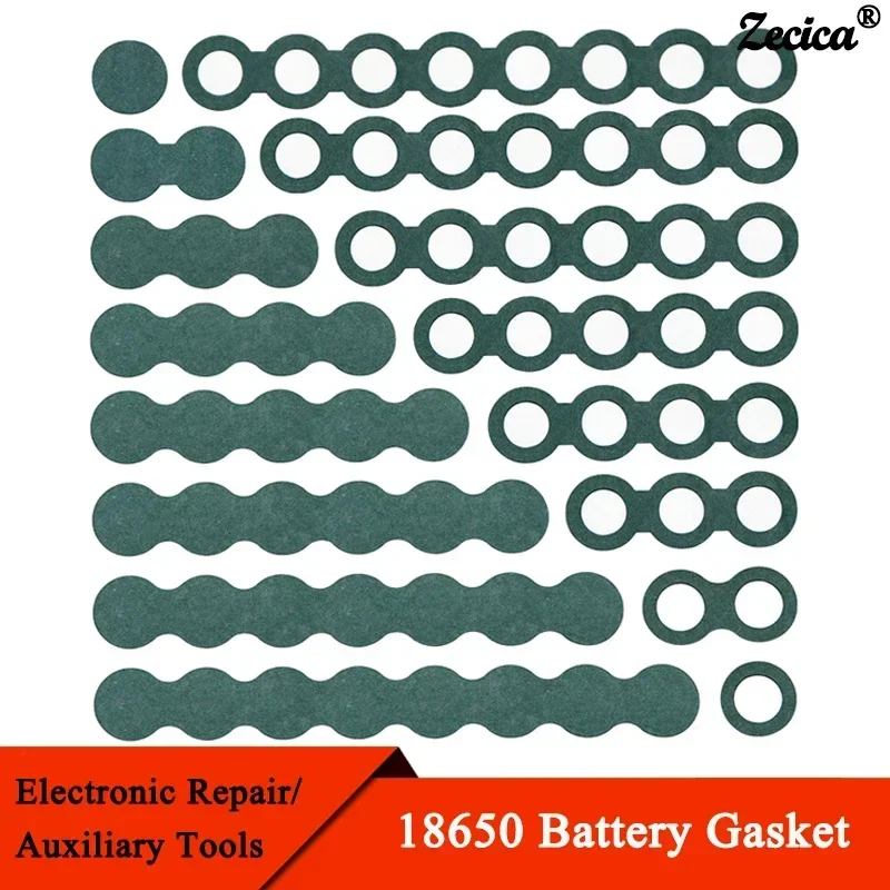 

25/50/100/250/500pcs 1S-8S 18650 21700 Li-ion Battery Insulation Gasket Pack Cell Barley Adhesive Paper Electrode Insulated Tool