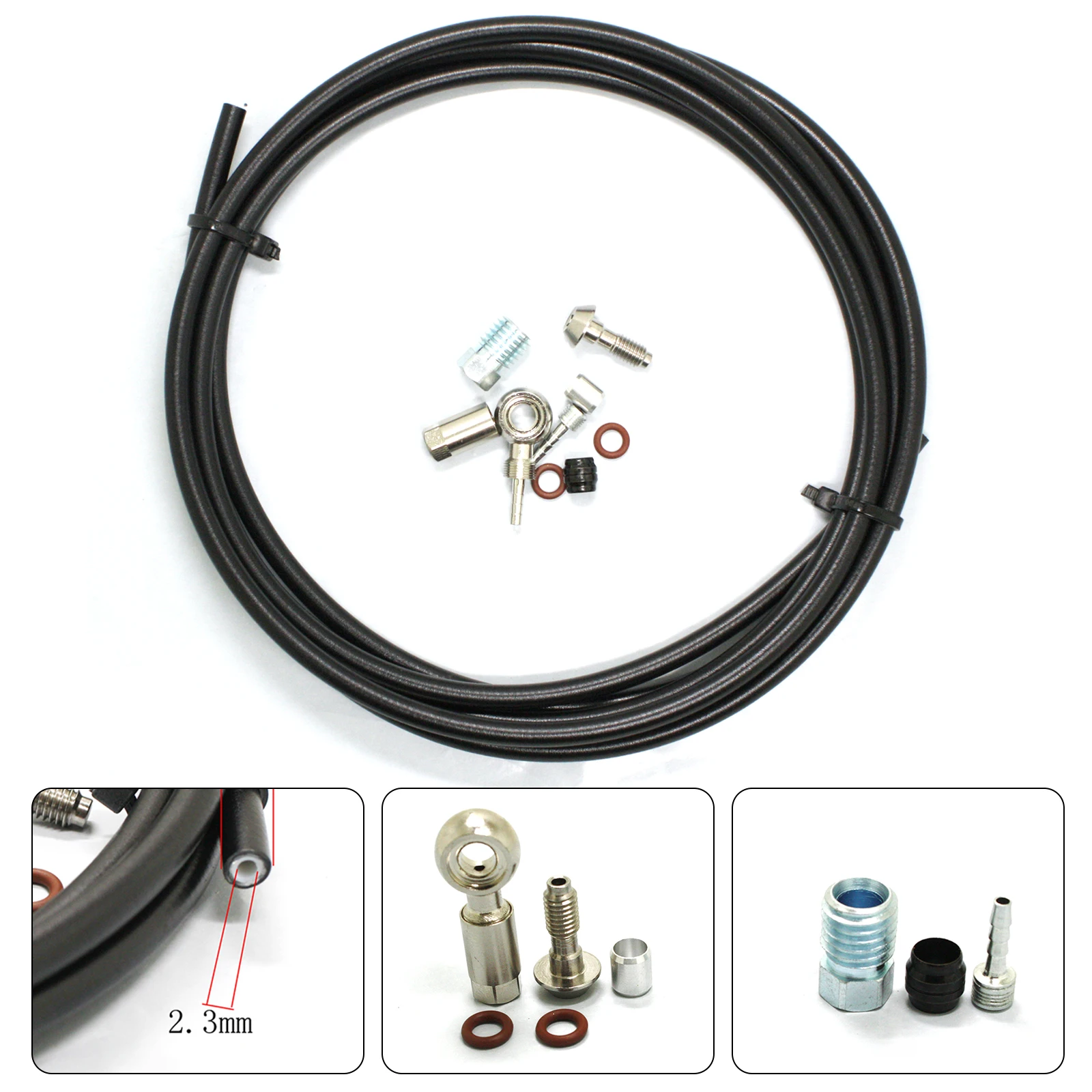 

Improve the efficiency of your brake system with For MAGURA MT5 MT6 MT7 MT8 Brake Oil Pipe Olive Set Oil Needle Accessories