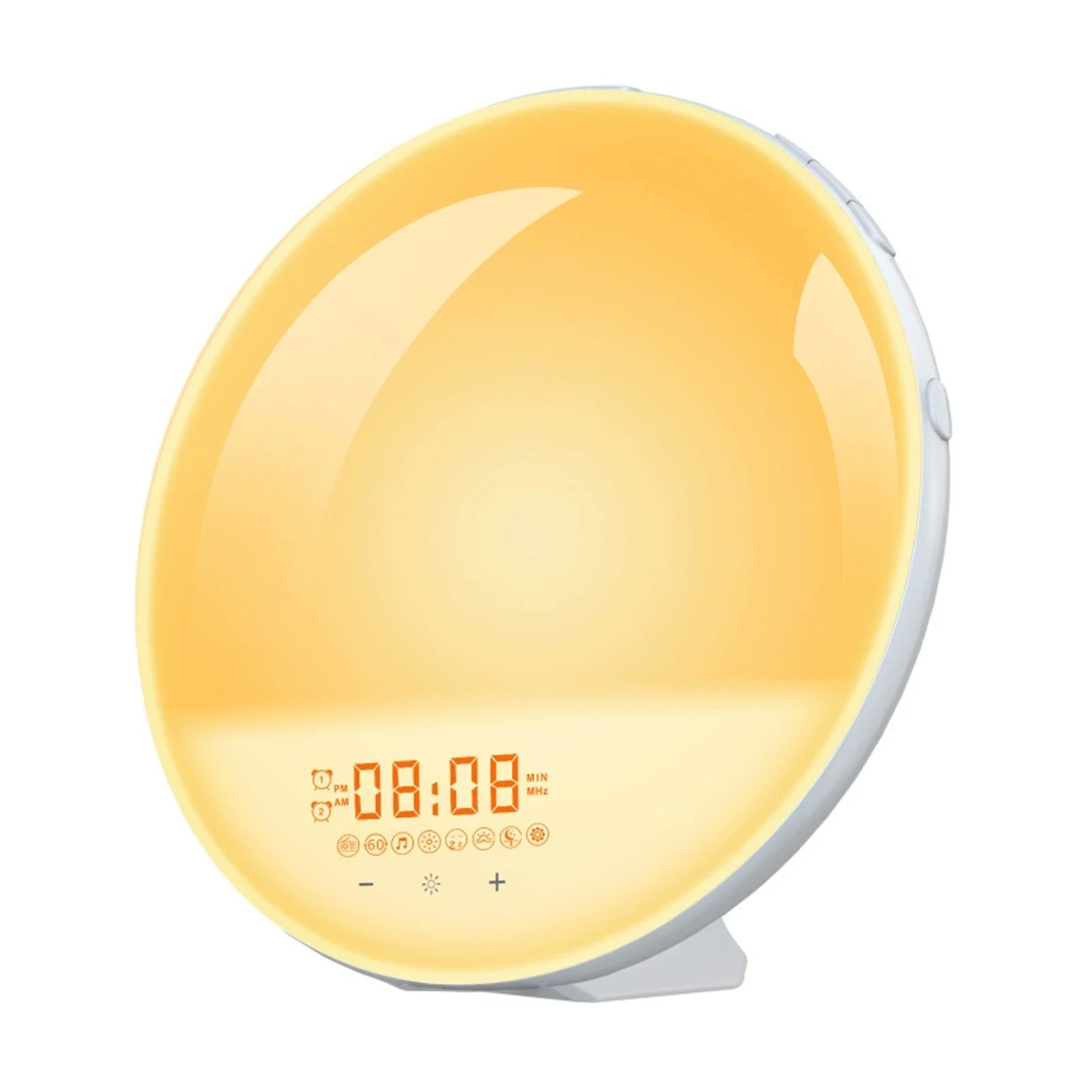 Experience Peaceful Morning Routine Sunrise Alarm Clock S LED Night Light Durable Construction Light Alarm Clock Sunrise