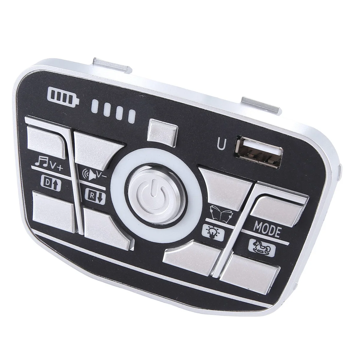 Children's Electric Vehicle Power Supply Central Control Switch Multi Functional Bluetooth Music Power Monitorr