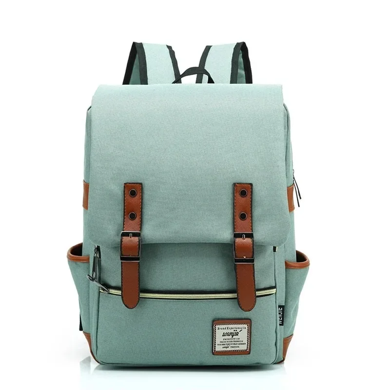 1PC Vintage Unisex Oxford Waterproof Backpacks Large Capacity Men Travel Bag Women Students School Books 16 Inch Laptop Backpack