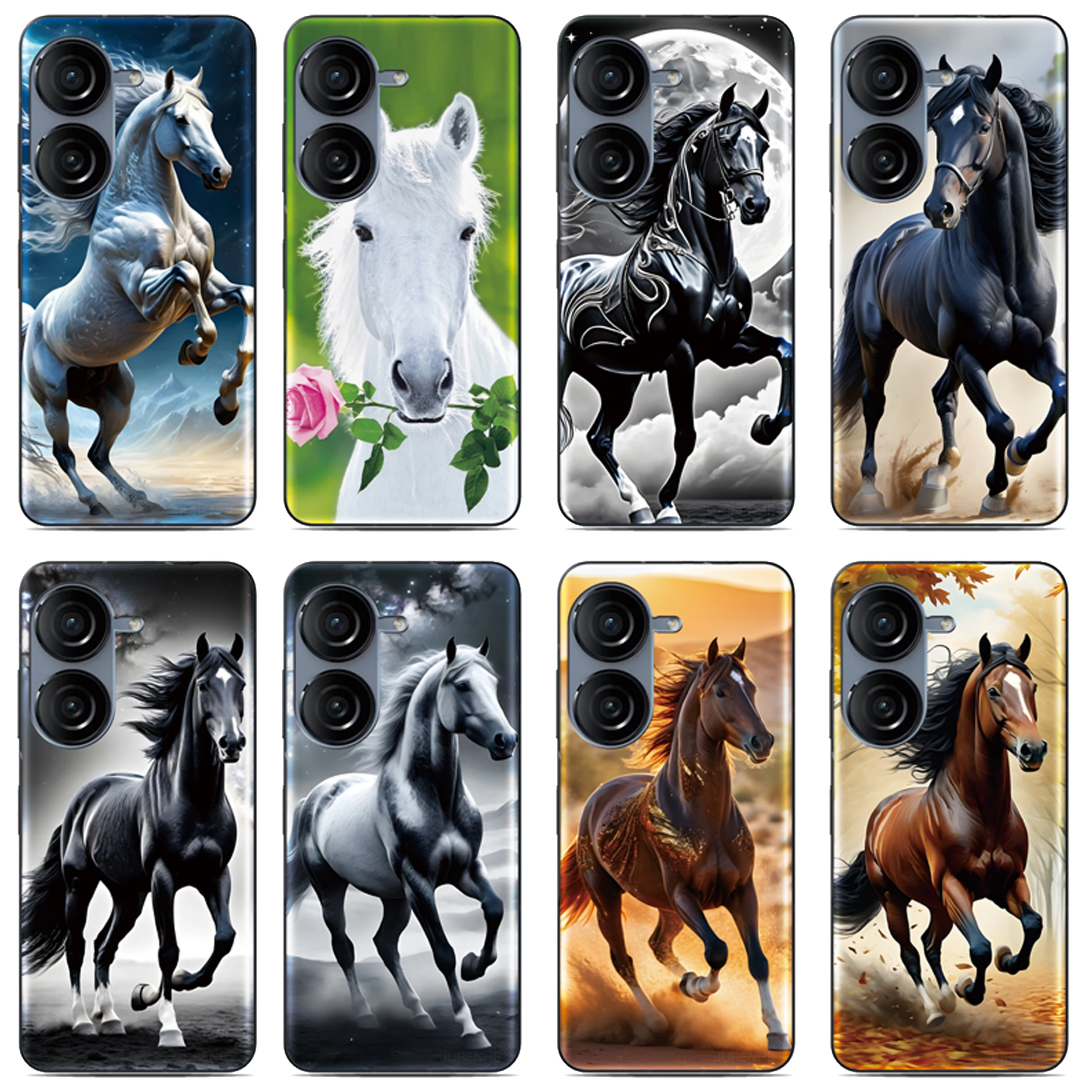 오키텔 C68 C69 C1 C2 C3 C65 C62 C61 C58 P1 프로 C53 C51 C50 C36 큐봇 X100 노트 60 맥스 5 휴대폰 케이스용 말 동물 커버