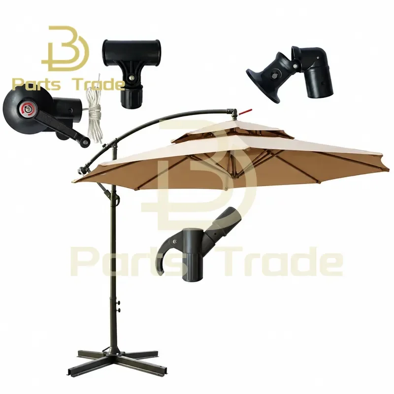 Replacement Parts for Outdoor Sunshade Umbrella Banana Parasol Beach Patio Balcony Courtyard Canopy Repair Original