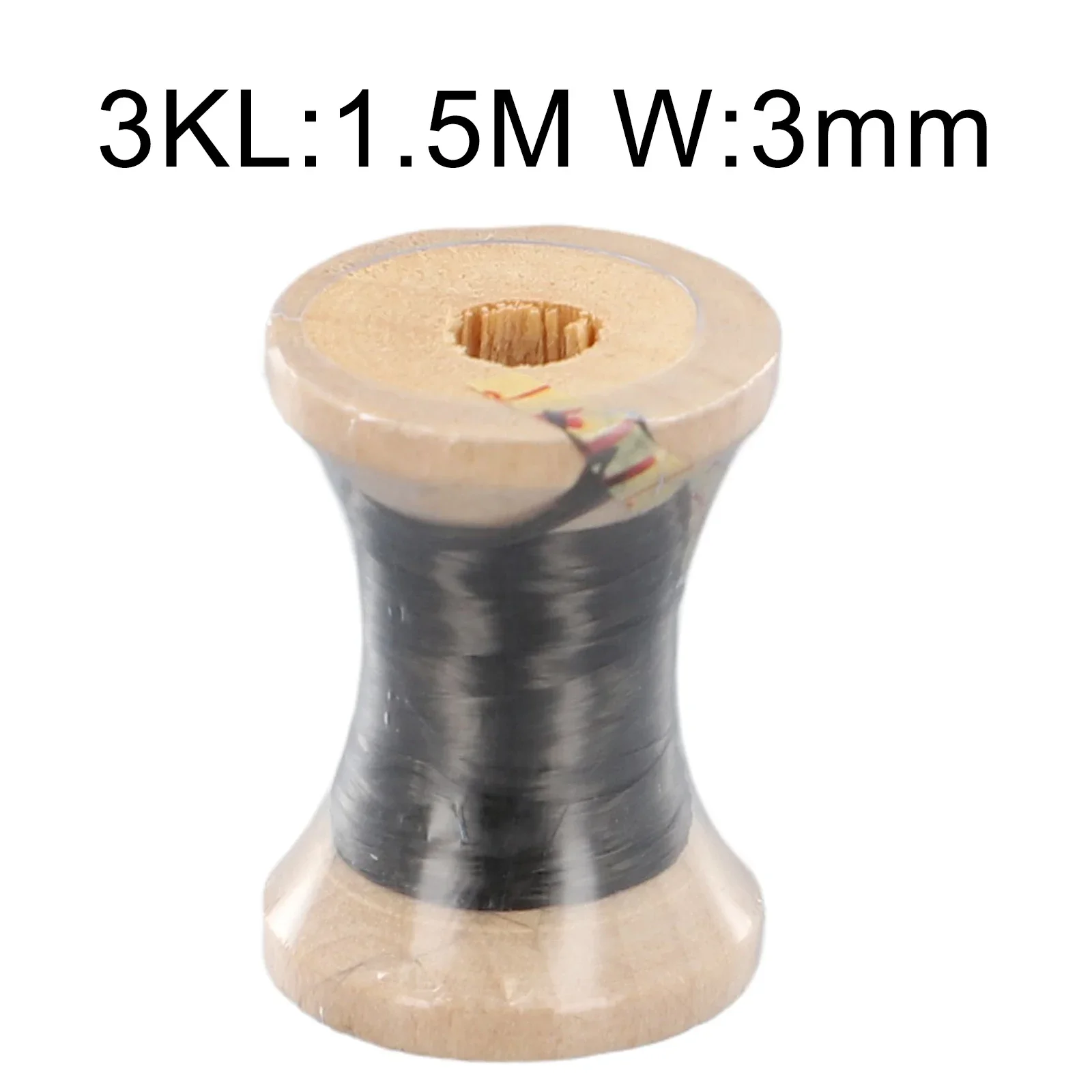 Fishing Rod Carbon Fiber Binding Line Rod Guide Wrapping Line Ring Thread Carbon Line Fishing Thread Leash Fishing Cord Snood