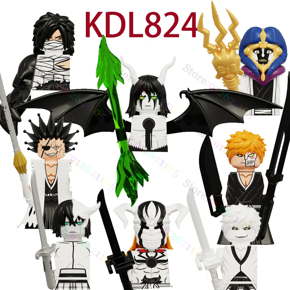 KDL824 Hot Anime Buliding Blocks Ulguiorra Mini Action Figures Heads Educational Kids Toys For Christmas Gifts K2178 K2174 K2180