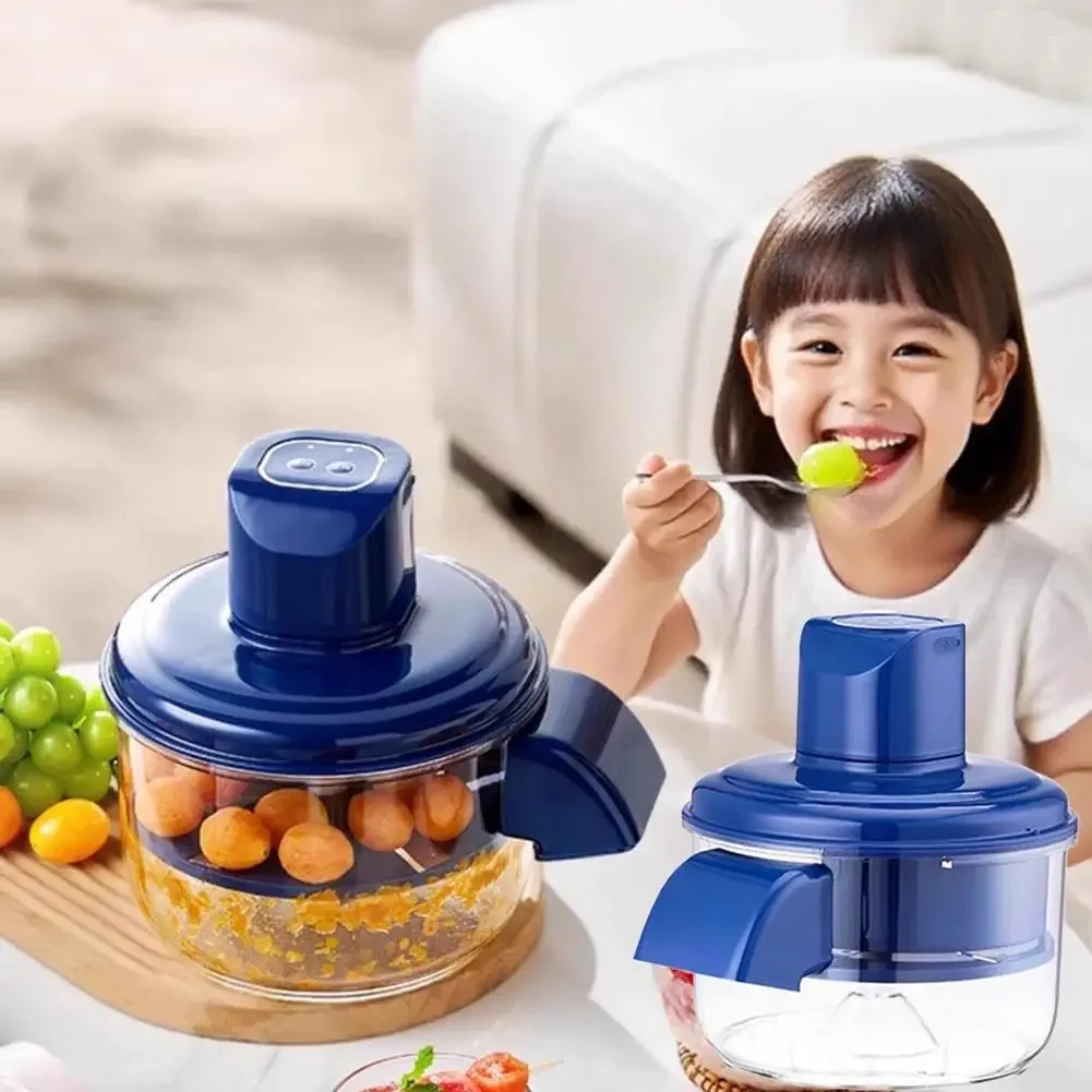 Automatic Electric Grape Peeler Machine - Hands-Free Skin Remover for Berries Fruits, Fruit Prep Tool, Effortless Peeling