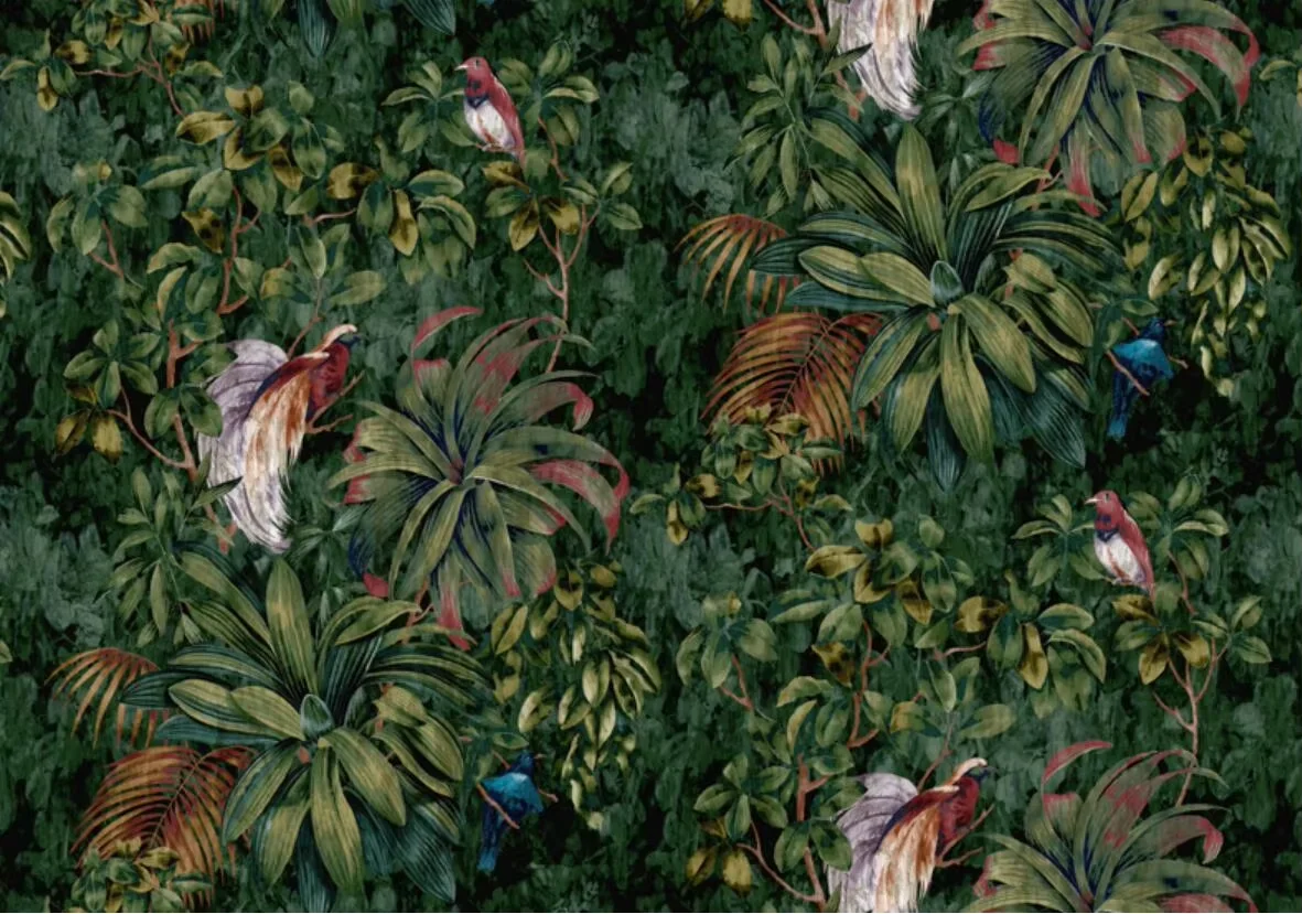 Custom 3D Tropical Plant Leaves Watercolor Wallpaper Nordic Fresh Small Mural for Bedroom Living Room TV Background Decoration