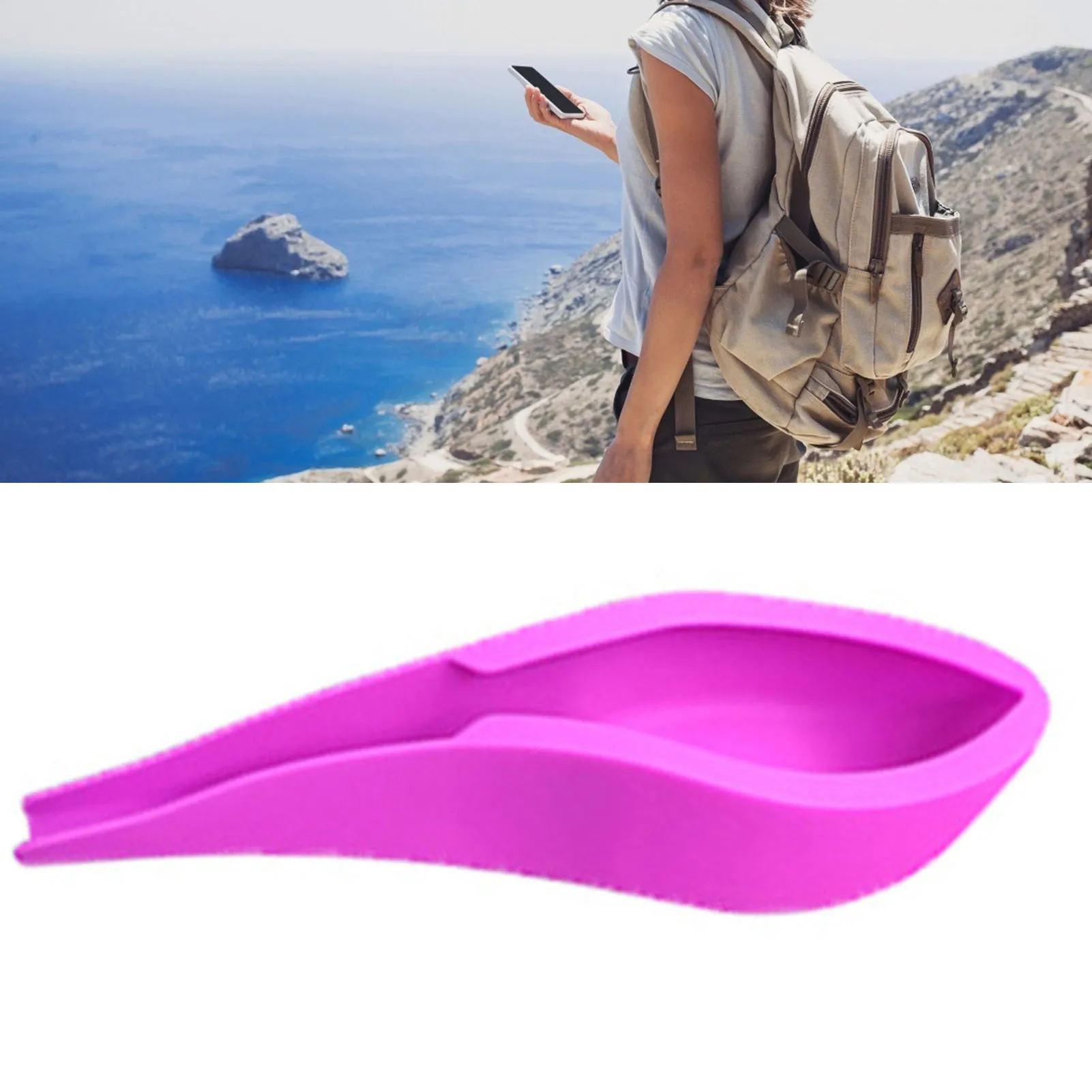Design Female Urination Device Womens Pee Funnel for Camping Car Travel Outdoor Activities Portable Female Urinal Heath Care