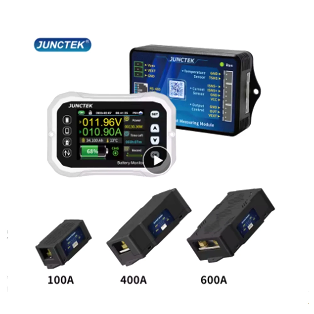 KH-F Series Bluetooth baterai Monitor Coulometer Tester arus tegangan indikator kapasitas VA seri