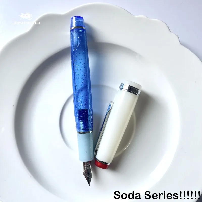 

Soda Series JINHAO 82 Fountain Pen Ice Cream Soda Strawberry Soda EF/F/M Calligraphy Pen Office School Supplies Stationery