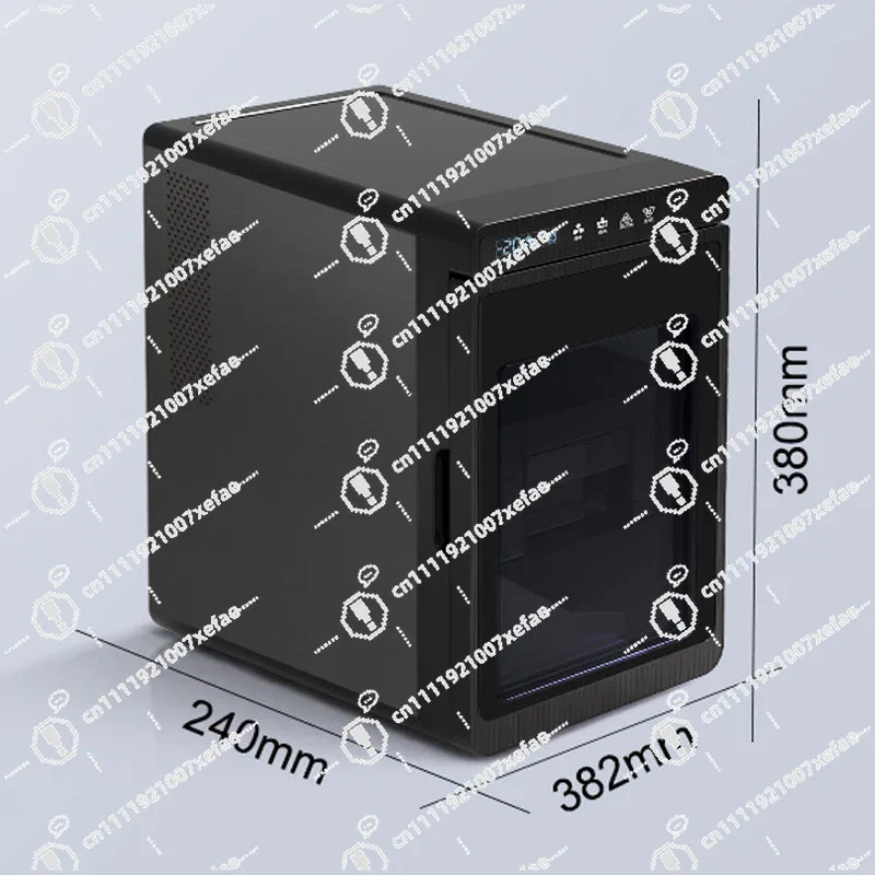 10Kg/24-hour high-capacity easy-to-operate ice machine, suitable for home/kitchen/party/bar portable 220V ice machine