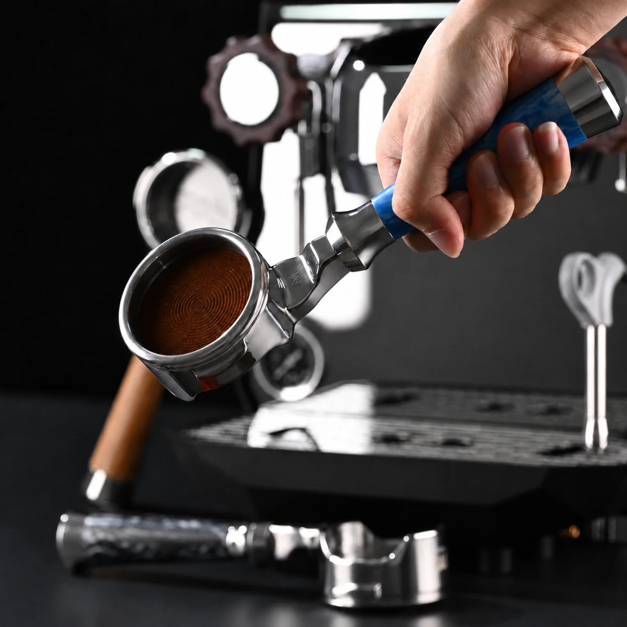 MUVNA Espresso Bottomless Port - огляд і ціна Naked Portafilter Bottomless
