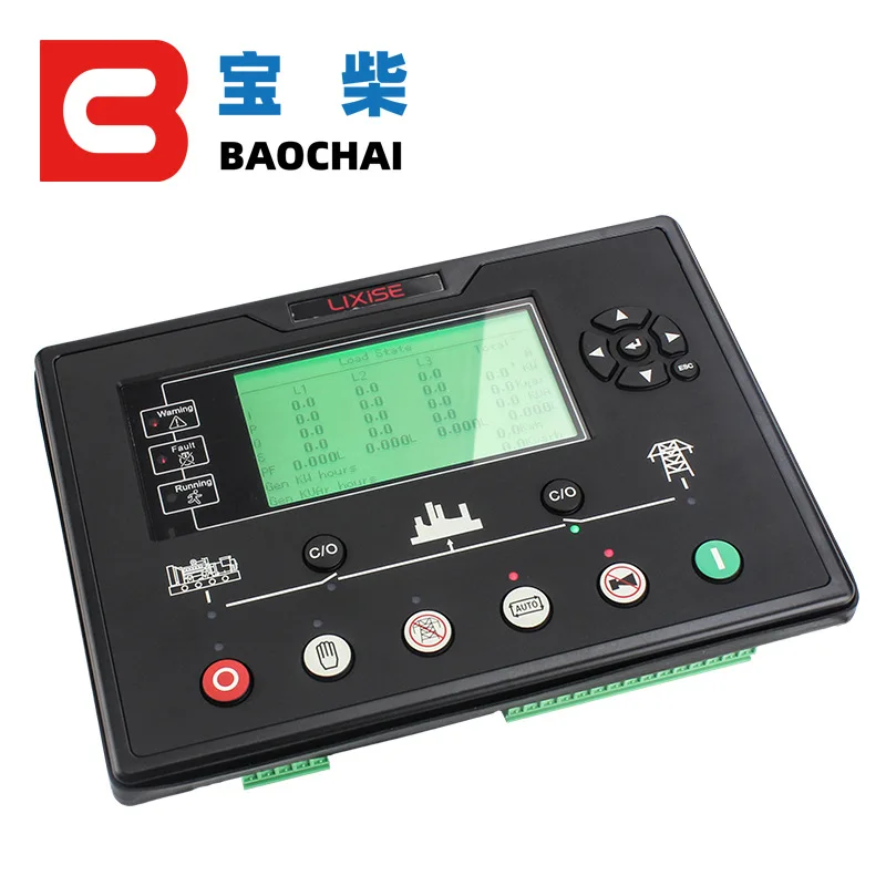 For LIXISE LXC7120 Automatic Start Generator Controller, Small Diesel Alternator