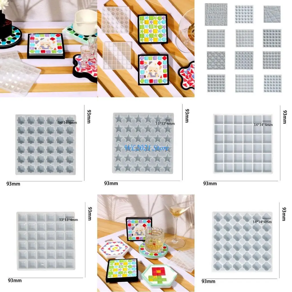 G5GC الأبجدية الراتنج قالب سيليكون ، رسالة المفاتيح الراتنج قالب ، صينية كوستر قالب من السيليكون لتقوم بها بنفسك قلادة قوالب صنع