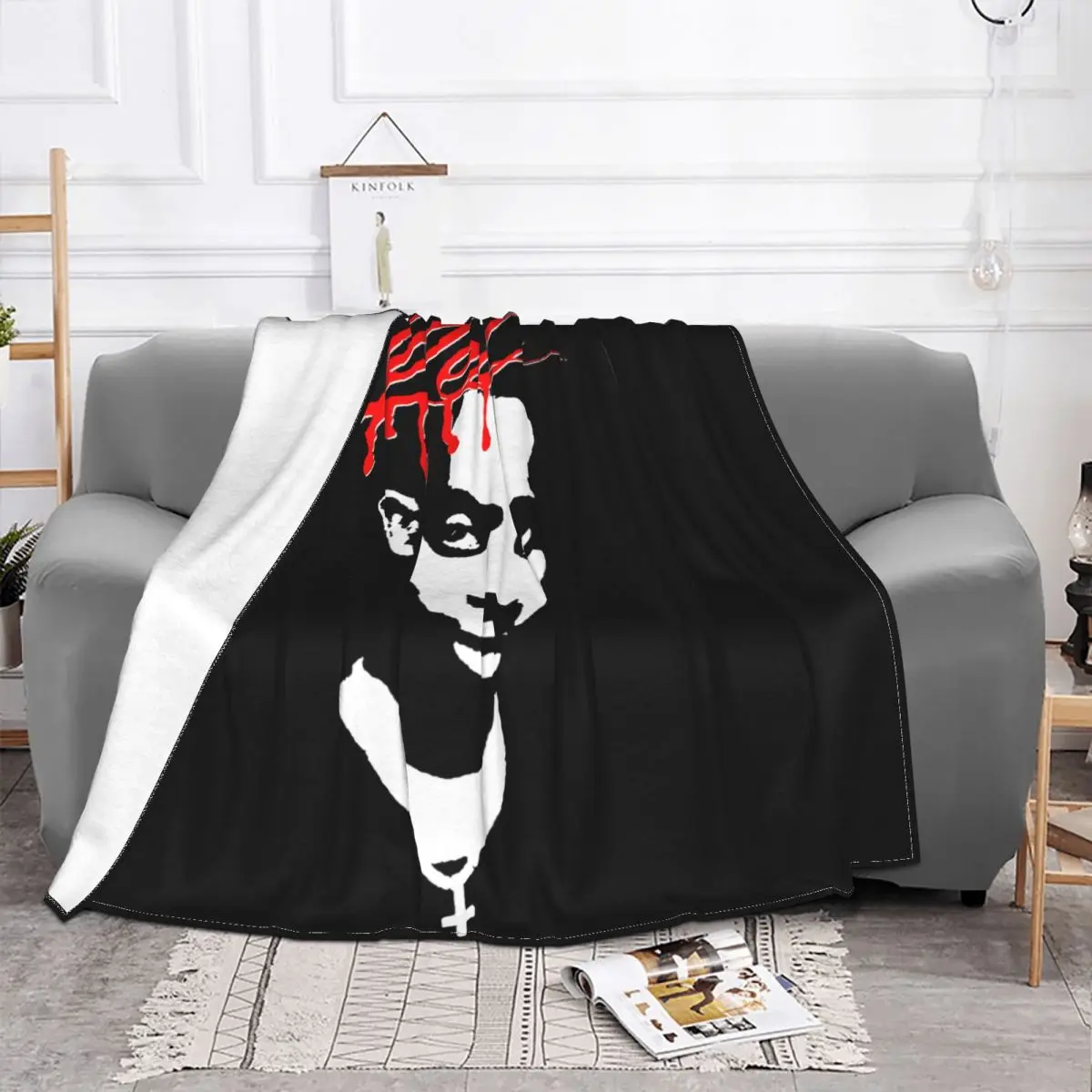 Lotta For Men Women Playboi Carti Blanket High On Couch On The Sofa Bedding Throws Sleeping Sheets