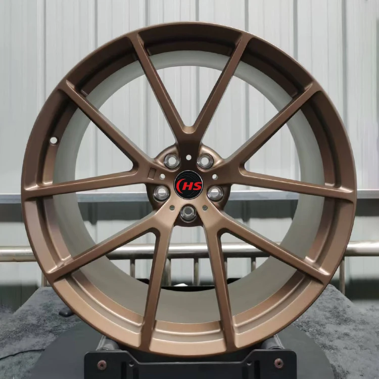 High Performance Forged Wheel 18 19 20Inch Frozen Gold T6061 Wheel Rim Hub 5x120 for  F8X 3 4 5 Series F87 M2  M4 F82 CS